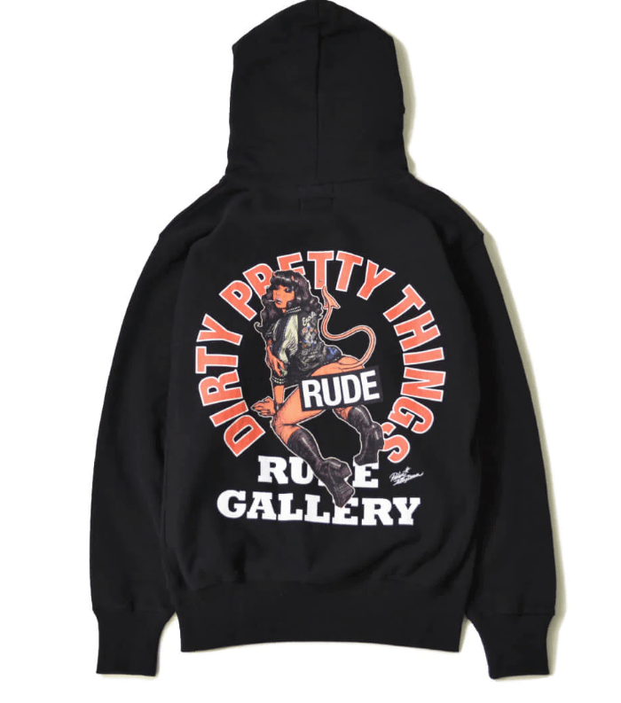 "DEVIL BABY WITH SOUVENIR JKT" Hooded Parka - CRA5Y SHOP