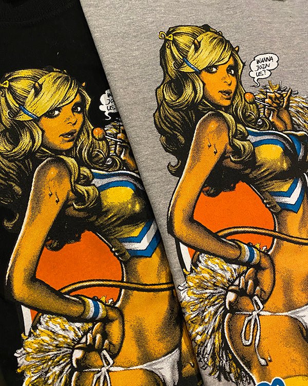 "Devil's Cheerleaders" T-shirt - CRA5Y SHOP