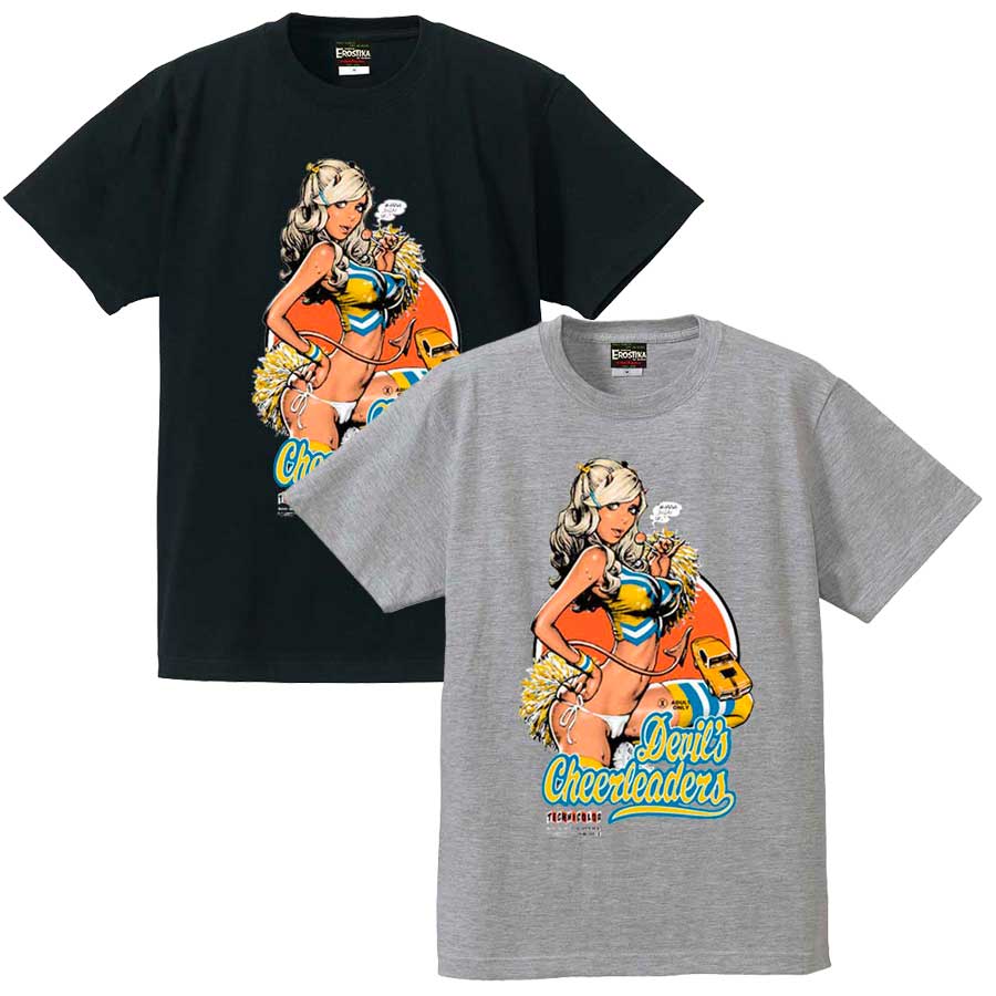 "Devil's Cheerleaders" T-shirt - CRA5Y SHOP
