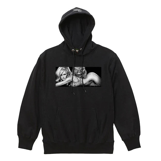 "PEEPER FROM THE BLACK LAGOON" HOODED PARKA - CRA5Y SHOP