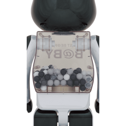 MY FIRST BE@RBRICK B@BY BLACK & WHITE CHROME Ver. 400%+100% / 1000% Be@rBrick - CRA5Y SHOP